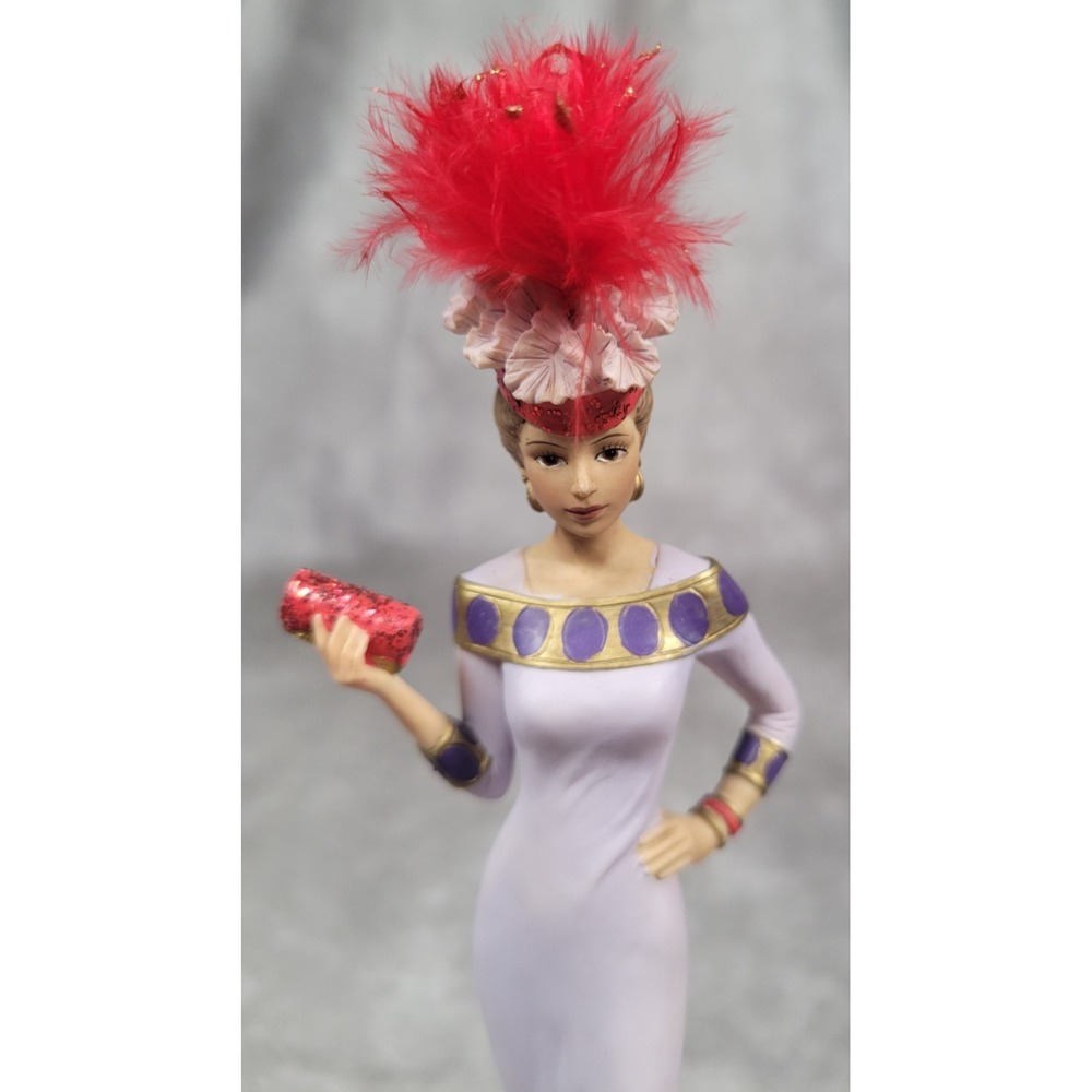 Thomas Kinkade "Be Your Sunday Best" Figurine Heart & Soul Collection Lady 8"